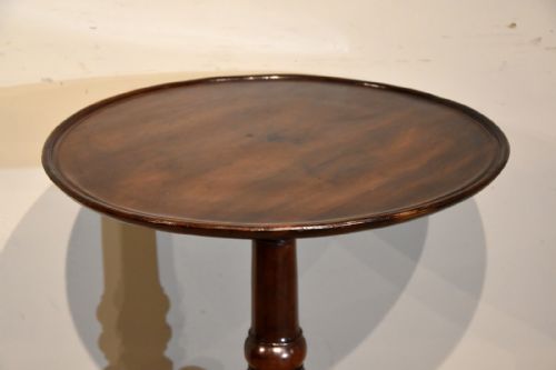 GEORGIAN MAHOGANY TRIPOD TABLE - ADDITIONAL PHOTO 3