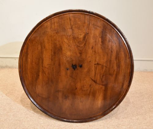 GEORGIAN MAHOGANY TRIPOD TABLE - ADDITIONAL PHOTO 4