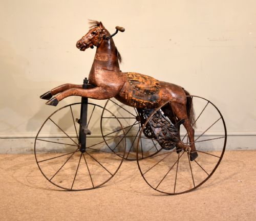 FRENCH EARLY 19TH CENTURY CHILDS HORSE - ADDITIONAL PHOTO 1