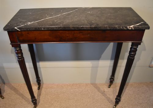 REGENCY PERIOD CONSOLE TABLE IN THE MANNER OF GILLOWS - ADDITIONAL PHOTO 3