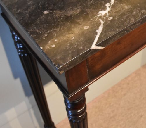 REGENCY PERIOD CONSOLE TABLE IN THE MANNER OF GILLOWS - ADDITIONAL PHOTO 4