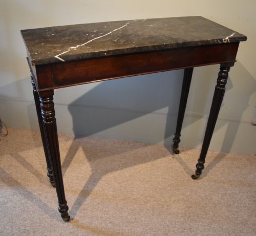 REGENCY PERIOD CONSOLE TABLE IN THE MANNER OF GILLOWS - ADDITIONAL PHOTO 5