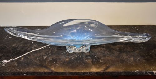 art deco italian handmade glass centrepiece - CATEGORY: ANTIQUE GLASS - DATED 1930