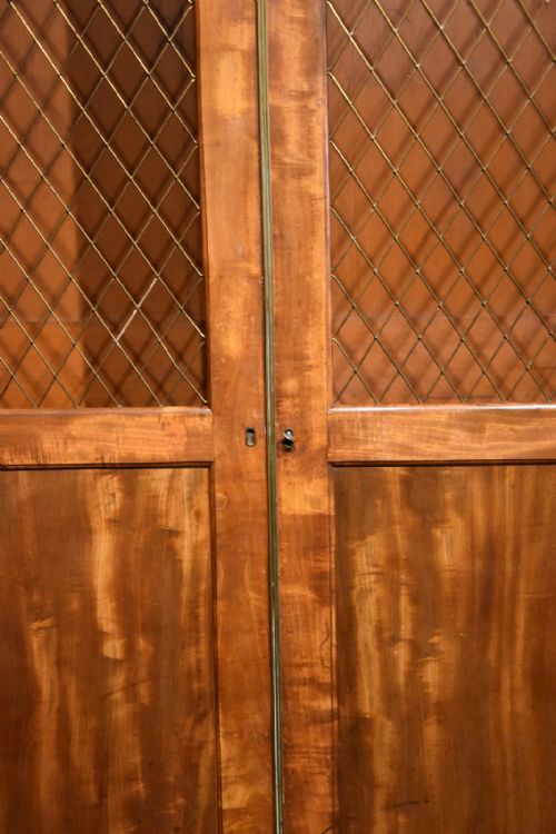 REGENCY PERIOD GENTLEMAN'S HANGING WARDROBE - ADDITIONAL PHOTO 3