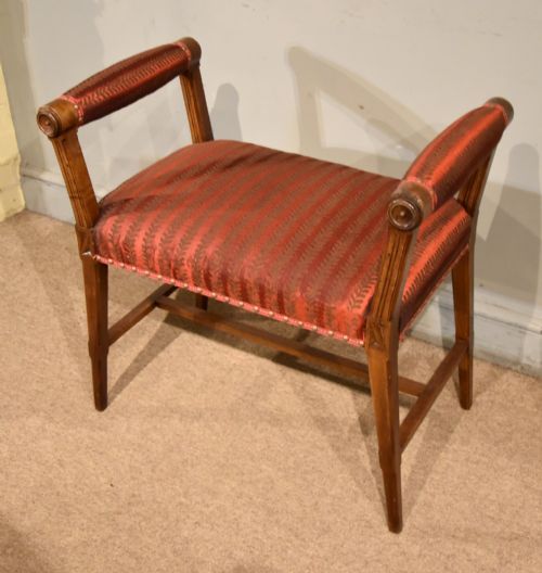 19TH CENTURY FRENCH WALNUT WINDOW SEATS - ADDITIONAL PHOTO 3