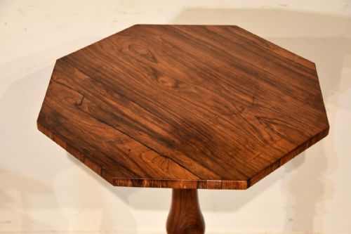 REGENCY ROSEWOOD LAMP TABLE - ADDITIONAL PHOTO 3