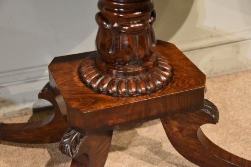 REGENCY ROSEWOOD GAMES TABLE - ADDITIONAL PHOTO 8