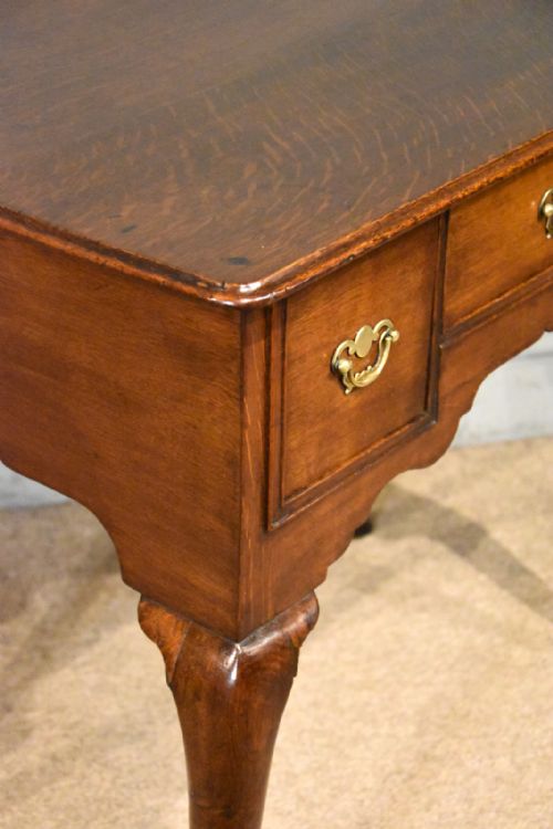 LATE 18TH CENTURY OAK LOWBOY - ADDITIONAL PHOTO 6