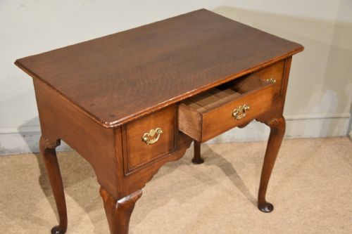 LATE 18TH CENTURY OAK LOWBOY - ADDITIONAL PHOTO 7