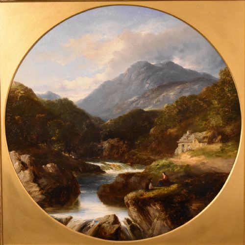 OIL PAINTING BY JAMES POOLE NEAR CAPIL CURIG NORTH WALES - ADDITIONAL PHOTO 1
