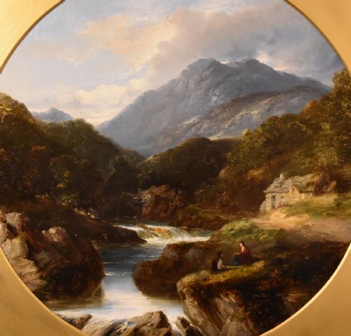 OIL PAINTING BY JAMES POOLE NEAR CAPIL CURIG NORTH WALES - ADDITIONAL PHOTO 3