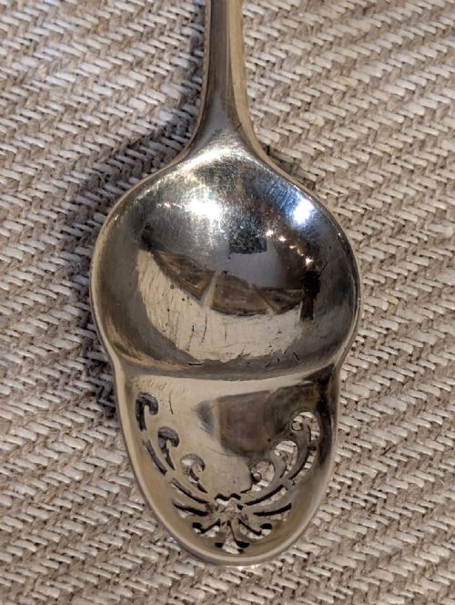 SILVER MOAT SPOON BY ELIZABETH OLDFIELD - ADDITIONAL PHOTO 1