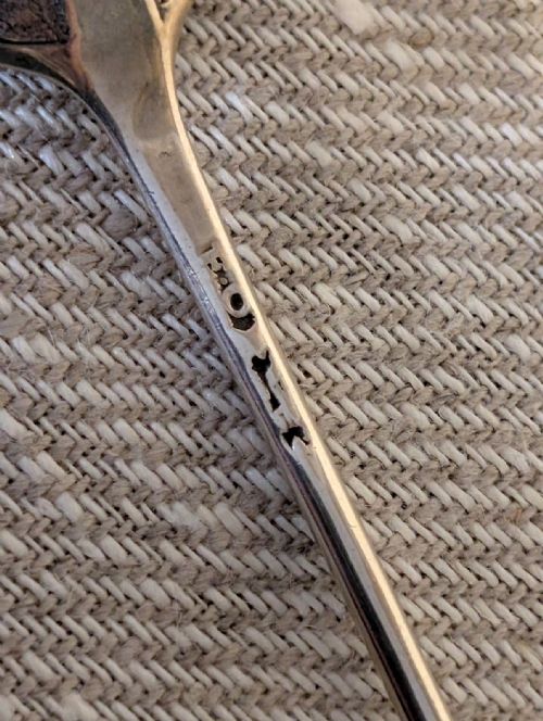 SILVER MOAT SPOON BY ELIZABETH OLDFIELD - ADDITIONAL PHOTO 3