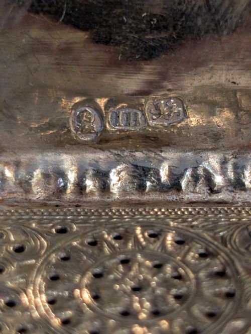 SILVER VINAGRETTE BY JOHN BETTRIDGE BIRMINGHAM 1825 - ADDITIONAL PHOTO 4