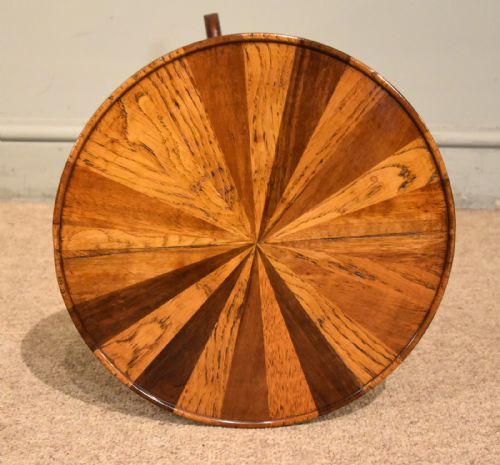 18TH CENTURY OAK SEGMENTED WINE TABLE - ADDITIONAL PHOTO 2