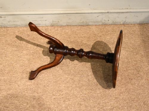 18TH CENTURY OAK SEGMENTED WINE TABLE - ADDITIONAL PHOTO 3