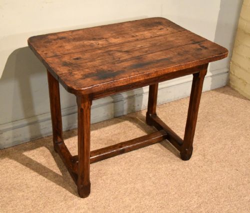 LATE 17TH CENTURY OAK SIDE TABLE - ADDITIONAL PHOTO 4