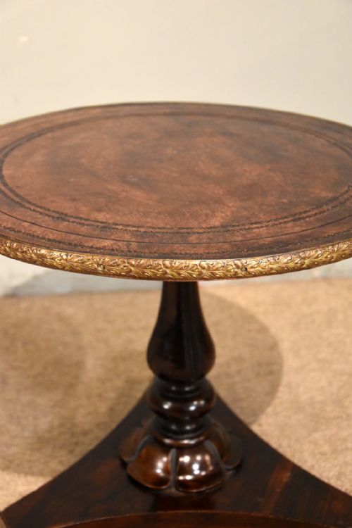 PAIR OF ANTIQUE CONVERTED WINE TABLES - ADDITIONAL PHOTO 5