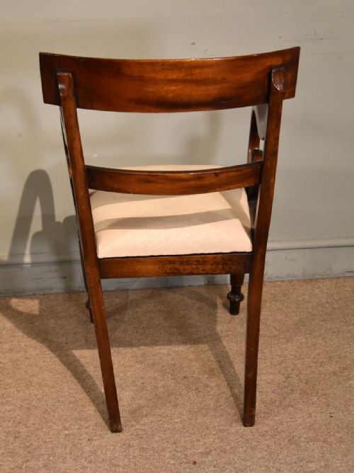 PAIR OF WILLIAM IV MAHOGANY ARMCHAIRS - ADDITIONAL PHOTO 6