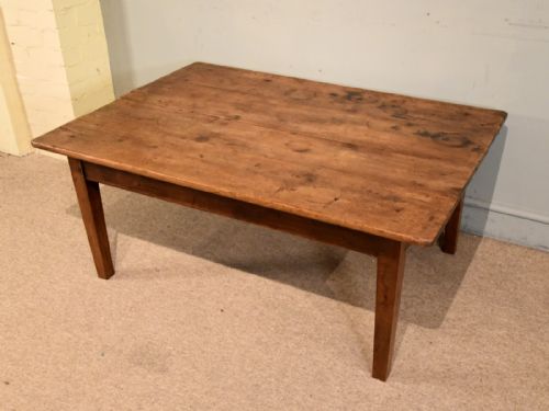 19TH CENTURY FRUIT WOOD COFFEE TABLE - ADDITIONAL PHOTO 1