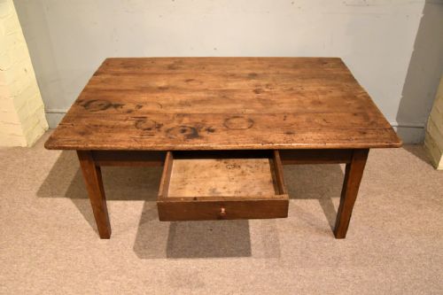 19TH CENTURY FRUIT WOOD COFFEE TABLE - ADDITIONAL PHOTO 6