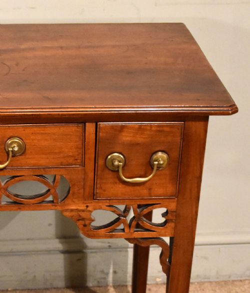 18TH CENTURY CHERRY WOOD COUNTRY LOWBOY - ADDITIONAL PHOTO 1