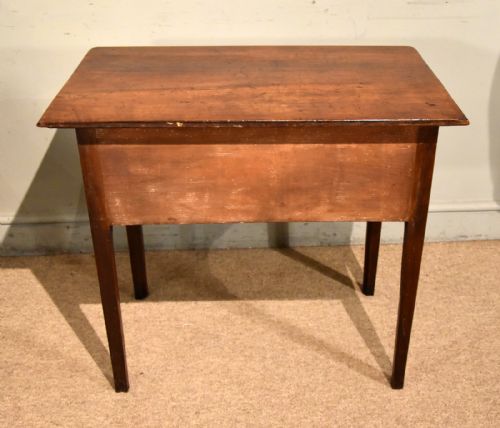 18TH CENTURY CHERRY WOOD COUNTRY LOWBOY - ADDITIONAL PHOTO 6