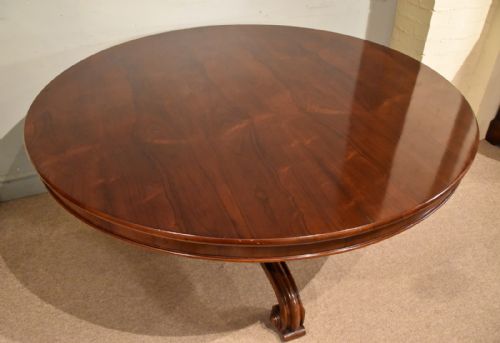 WILLIAM IV LARGE ROSEWOOD CENTRE BREAKFAST TABLE - ADDITIONAL PHOTO 3