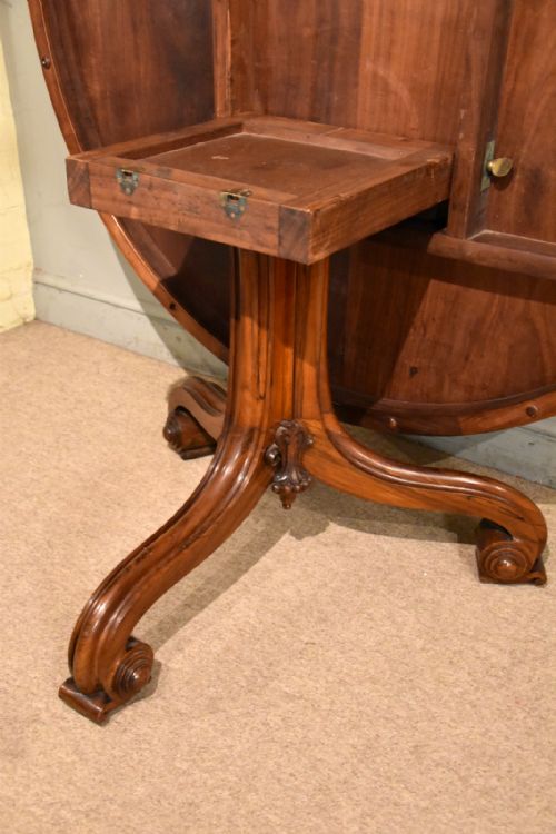 WILLIAM IV LARGE ROSEWOOD CENTRE BREAKFAST TABLE - ADDITIONAL PHOTO 5
