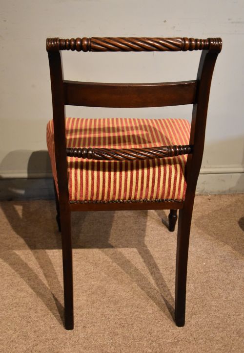 SET OF EIGHT REGENCY ROPEBACK DINING CHAIRS - ADDITIONAL PHOTO 6