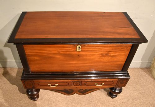 MID 19TH CENTURY CEYLONE DOWRY CHEST - ADDITIONAL PHOTO 4