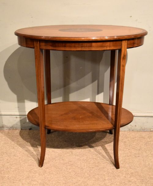 19TH CENTURY MAHOGANY OCCASIONAL TABLE - ADDITIONAL PHOTO 1