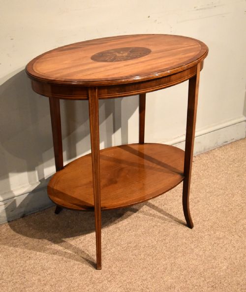 19TH CENTURY MAHOGANY OCCASIONAL TABLE - ADDITIONAL PHOTO 2