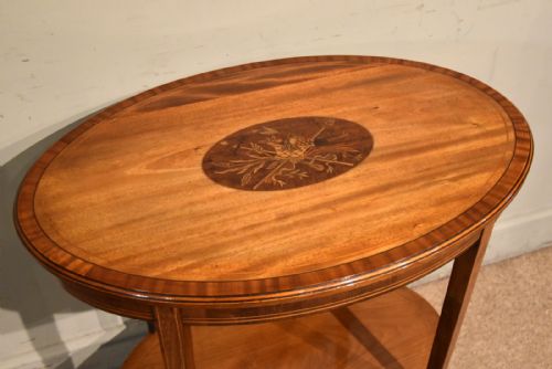 19TH CENTURY MAHOGANY OCCASIONAL TABLE - ADDITIONAL PHOTO 3