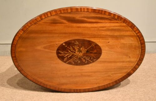 19TH CENTURY MAHOGANY OCCASIONAL TABLE - ADDITIONAL PHOTO 4