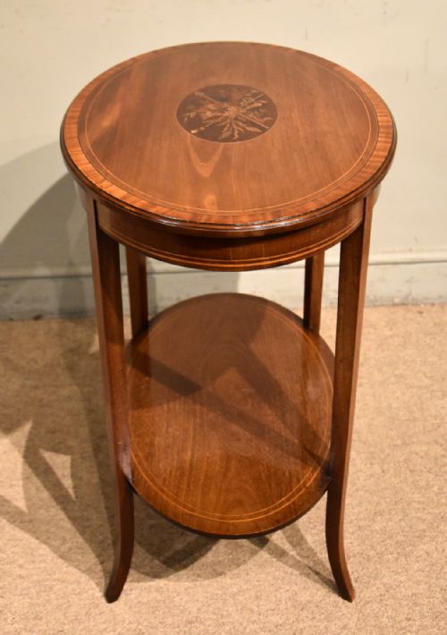 19TH CENTURY MAHOGANY OCCASIONAL TABLE - ADDITIONAL PHOTO 5