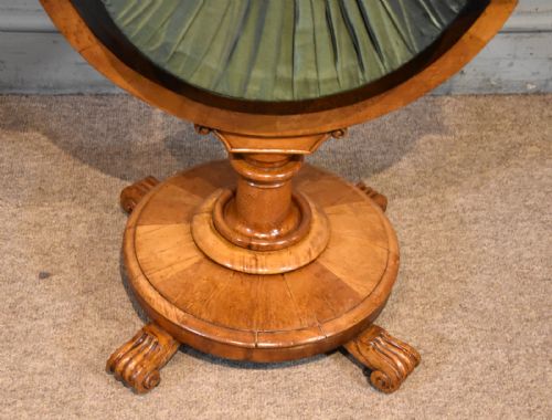 REGENCY MAPLE SEWING AND GAMES TABLE - ADDITIONAL PHOTO 5