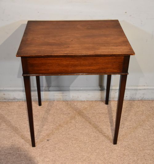 REGENCY PERIOD MAHOGANY SIDE TABLE - ADDITIONAL PHOTO 2