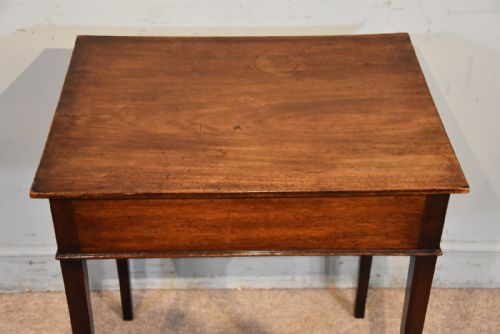 REGENCY PERIOD MAHOGANY SIDE TABLE - ADDITIONAL PHOTO 5