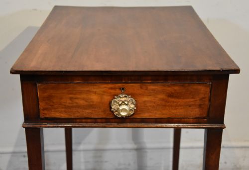 REGENCY PERIOD MAHOGANY SIDE TABLE - ADDITIONAL PHOTO 6