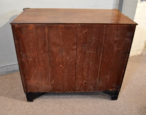 REGENCY PERIOD MAHOGANY CHEST OF DRAWERS - ADDITIONAL PHOTO 8