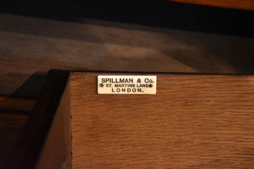 EDWARDIAN MAHOGANY WELLINGTON CHEST SPILLMAN CO - ADDITIONAL PHOTO 10