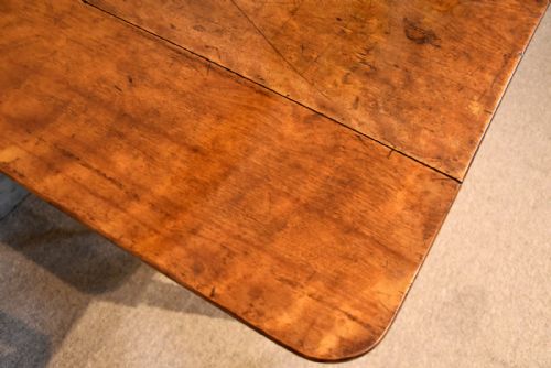 SATIN BIRCH 19TH CENTURY PEMBROKE TABLE JOHNSTONE AND JEANES - ADDITIONAL PHOTO 8