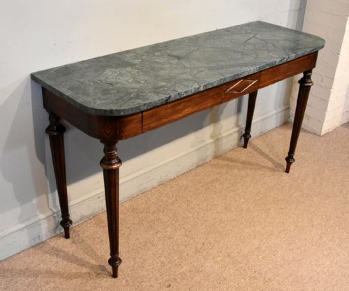 REGENCY PERIOD ROSEWOOD CONSOLE TABLE
