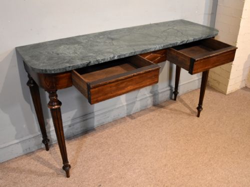 REGENCY PERIOD ROSEWOOD CONSOLE TABLE - ADDITIONAL PHOTO 4