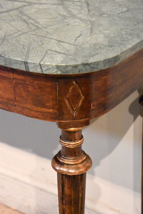 REGENCY PERIOD ROSEWOOD CONSOLE TABLE - ADDITIONAL PHOTO 6