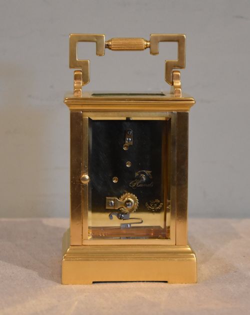 PORCELAIN MOUNTED CARRIAGE TIMEPIECE - ADDITIONAL PHOTO 3