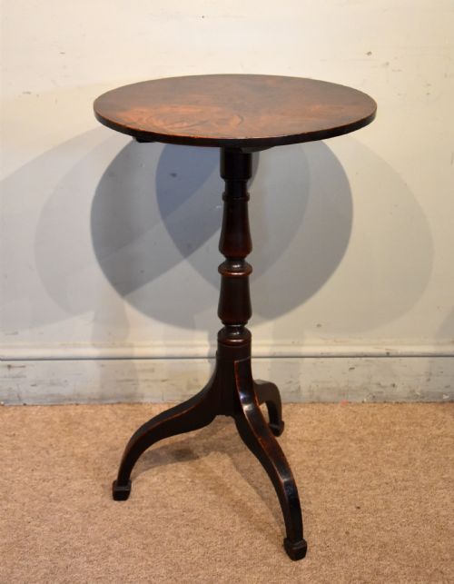 LATE 18TH CENTURY MAHOGANY TRIPOD TABLE - ADDITIONAL PHOTO 1