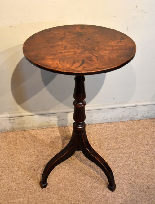 LATE 18TH CENTURY MAHOGANY TRIPOD TABLE - ADDITIONAL PHOTO 2