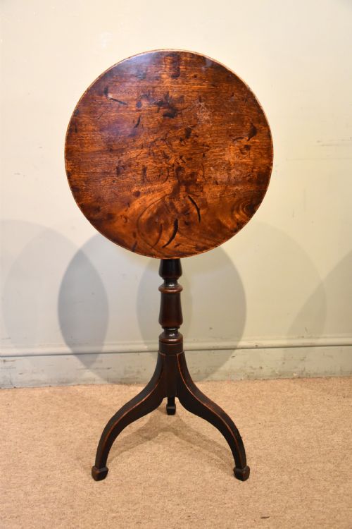 LATE 18TH CENTURY MAHOGANY TRIPOD TABLE - ADDITIONAL PHOTO 3